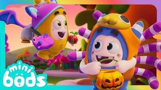 Bubbles’ Spooky Treat Hunt! | Minibods | Preschool Cartoons for Toddlers