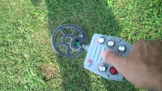 Tesoro Vaquero vs MineLab ETrac - Part 1 Dime @ 6" '53Silver