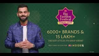 Myntra Big Fashion Festival | India's Biggest Fashion Dhamaka with exciting deals on Menswear