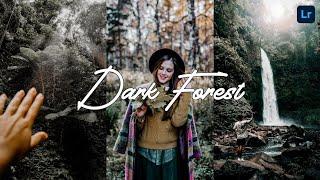 Dark Forest - how to edit tropical presets | Moody dark green lightroom presets