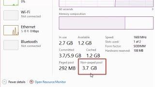 Fix "huge memory leak" in Windows 10 and 8 [ Non-paged pool using high memory ]