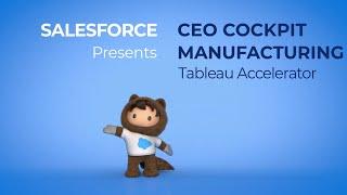 Tableau Accelerator: "CEO Cockpit - Manufacturing"