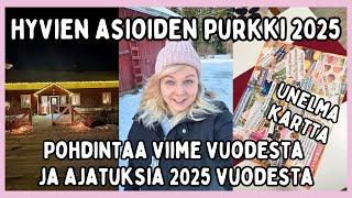 UUDENVUODENAATTO RAUHASSA MAALLA / UNELMAKARTTA VUODELLE 2025