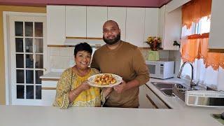 LANCE (my son-in-law) Shrimp Wontons - Mom's Trini Cooking