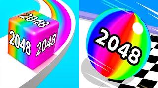 Jelly Run 2048 VS Ball Run 2048 - Android iOS Gameplay Ep 2