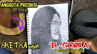 STEVI ITEM EL GORILA ANGGOTA PREDIKSI - SKETCH REALISTIC - PENCIL