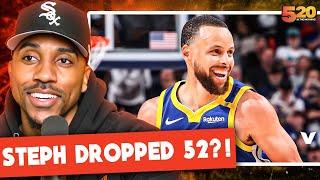 Jeff Teague REACTS to Steph Curry’s MONSTER 52-point game, Jokic makes NBA HISTORY | Club 520
