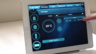 Climate control. Smart House interface