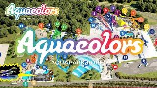 Aquacolors water slides Croatia