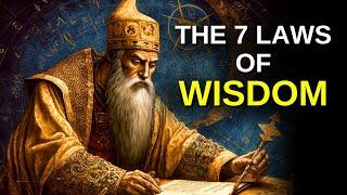 The 7 Laws Of Wisdom | Ancient Knowledge Of Genius Minds