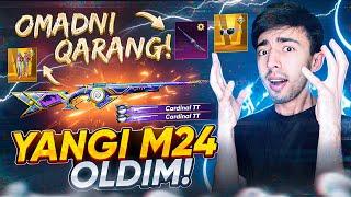 7,000 UC YANGI M24 va ULTIMATE OLDIM  PUBG MOBILE!!!