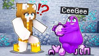 Playing Minecraft as a HELPFUL GRIMACE! (Tagalog)