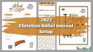 2022 Christian Bullet Journal Setup | How to start Bullet Journaling
