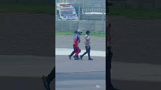 Alex Marquez' Q1 crash ️ | 2023 #IndianGP