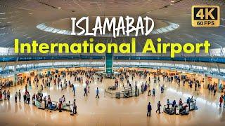  The MOST STUNNING Islamabad International Airport Walking Tour in 4K 60FPS