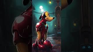 Wuff Wuff -- Pluto get the Ironman Suit!