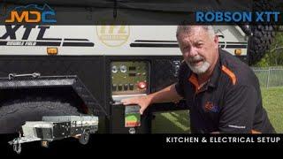 How to: Setup Kitchen & Electrical MDC ROBSON XTT Camper Trailer