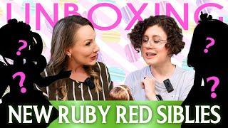 Unboxing Ruby Red Galleria Siblies with Kathy Leppert | Meet Sundae Funday & Carnival Day!