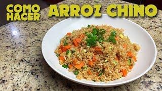 Como Hacer ARROZ CHINO (arroz frito)