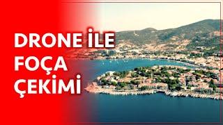 Mavi ile Yeşilin Buluştuğu Cennet: Foça’nın En Güzel Drone Görüntüleri ️ ( #foça )