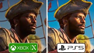 Skull and Bones PS5 vs Xbox Series X Graphics Comparison