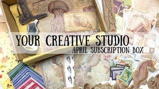 Your Creative Studio April Subscription Box Opening | ShanoukiArt