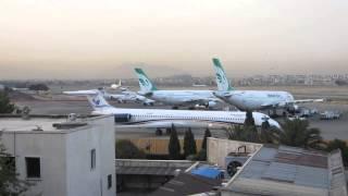 Morning at Tehran Mehrabad Airport