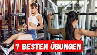 Die 7 BESTEN Rückenübungen im Gym für einen DURCHTRAINIERTEN RÜCKEN