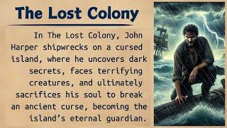 The Lost Colony | Practice English Speaking Alone | English Storytelling Practice | Learn English