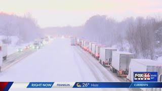 'This is just a regular winter' - Truck drivers recount driving through Erie's lake-effect snow