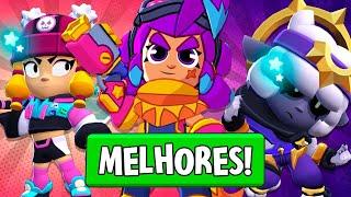 TOP 11 MELHORES SKINS DA ATUALIZAÇÃO - BRAWL STARS