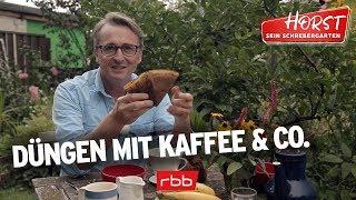 Dünger aus Kaffee, Bananenschalen und mehr | Horst sein Schrebergarten