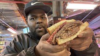 NYC Food Vlog | Katz Delicatessen $30 Sandwich ￼