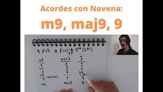 Acordes de Novena (m9, maj9, 9): Dónde, Cómo, Para qué