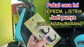 CARA PASANG GANTUNGAN DI SEPEDA LISTRIK