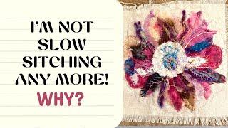 Slow Stitching To Vision Stitching!  WHY I'm Changing. The Answer May Surprise You. #visionstitching