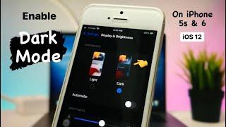 How to Enable True Dark Mode on iPhone 5s & 6 on iOS 12 - iPhone 5s New Tricks 2022