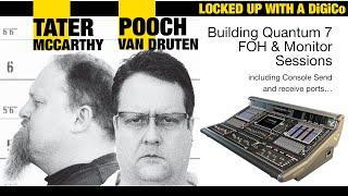 Ken Pooch Van Druten & Kevin Tater McCarthy Locked Up With A DiGiCo Part 1