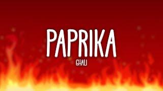 Paprika - Ghali (Lyric/Testo)