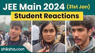 JEE Main 31 January 2024 Paper Analysis, Students Reaction, Difficulty Level