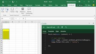 Script Lab, a Microsoft Garage project