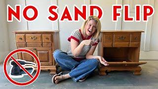 Paint WOOD FURNITURE Like a PRO Without SANDING! Pro Tips for Painting