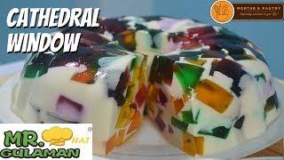 CATHEDRAL WINDOW JELLY DESSERT | Ep. 73 | Mortar and Pastry