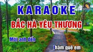 Bắc Hà Yêu Thương Karaoke | BEAT CHUẨN - PVQ Karaoke