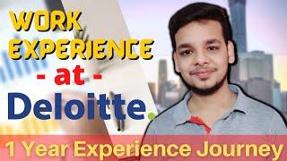 My Deloitte 1 Year Work Experience | Work Culture | Work Life | All About Deloitte USI