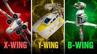 EVERY SINGLE Rebel Starfighter Type/Variant Explained!