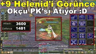 DomenicoWacco - Asas Char'da +9 Helenid Görünce | Dayanamayıp Okçu PK'sı Atıyor :D | Knight Online