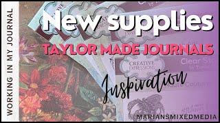 Check out my new craft supplies from Taylor Made Journals | plus a project!