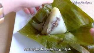 Banh Gio - Vietnamese Rice Pyramid Dumplings Recipe | Helen's Recipes