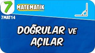 Doğrular ve Açılar  7MAT14 #2025